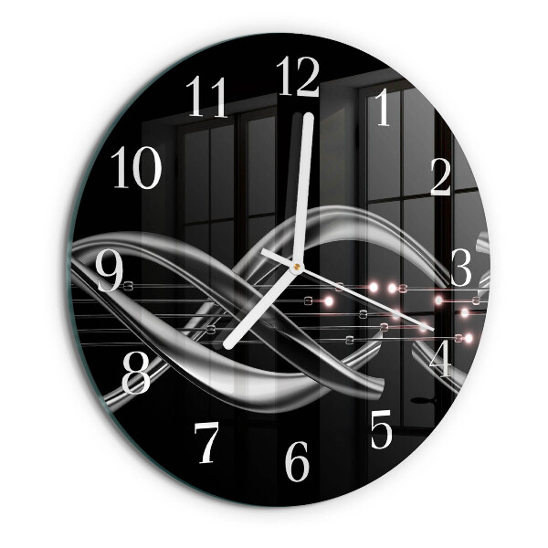 Horloge ronde Abstraction