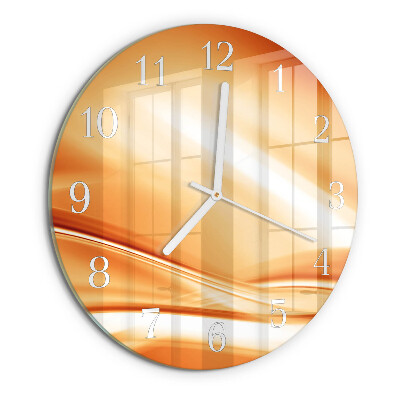 Horloge ronde Abstraction