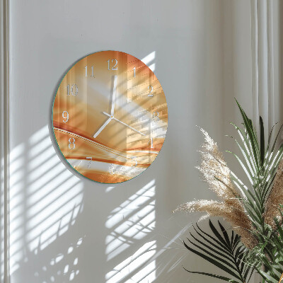 Horloge ronde Abstraction