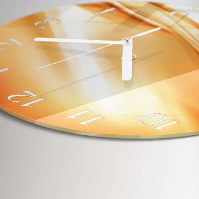 Horloge ronde Abstraction
