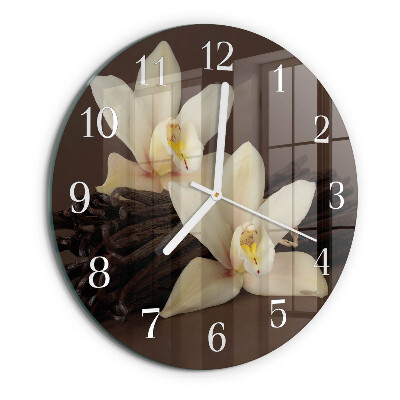 Horloge ronde Vanille