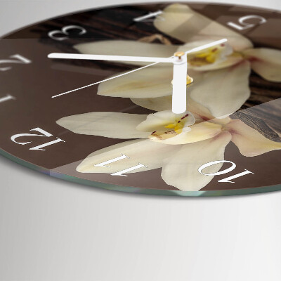 Horloge ronde Vanille