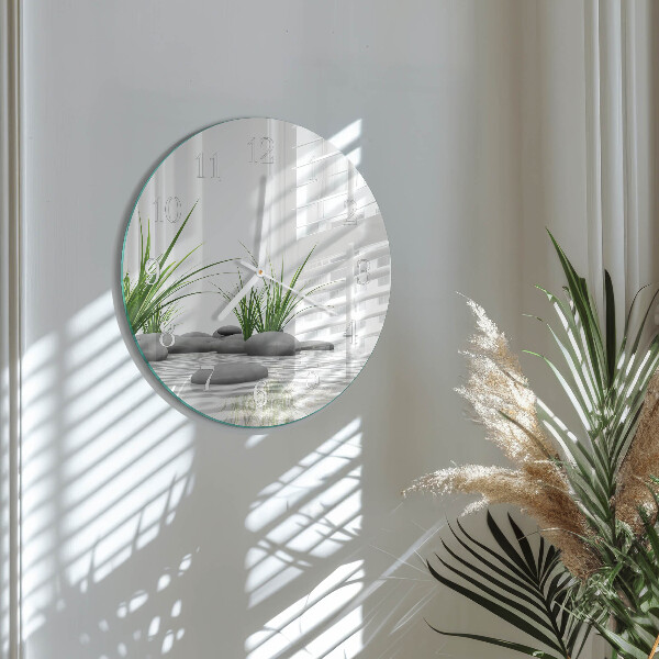 Horloge ronde Pierres