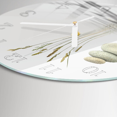 Horloge ronde Pierres