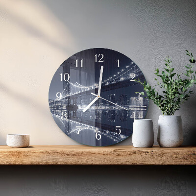 Horloge ronde Pont