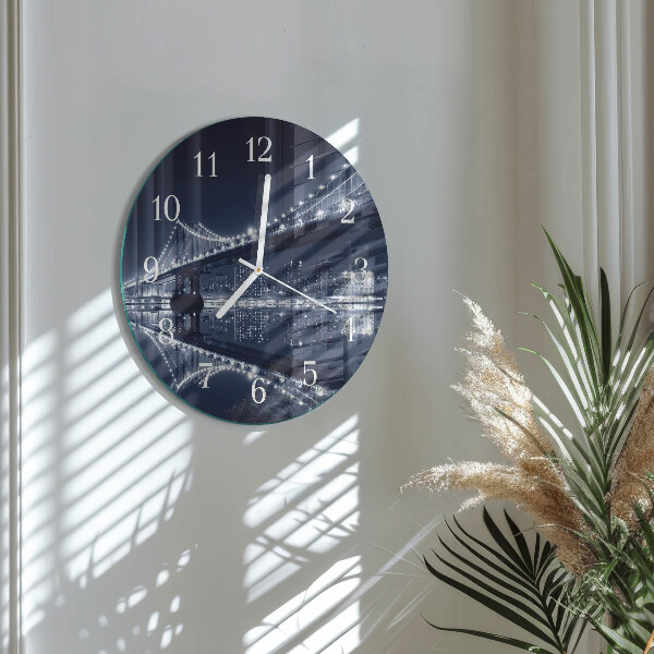 Horloge ronde Pont