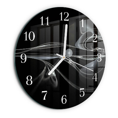 Horloge ronde Abstraction