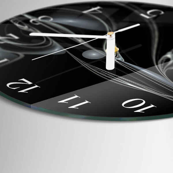 Horloge ronde Abstraction