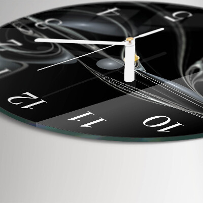 Horloge ronde Abstraction