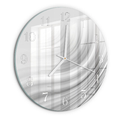 Horloge ronde Abstraction