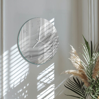 Horloge ronde Abstraction