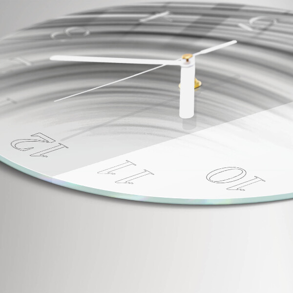 Horloge ronde Abstraction