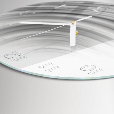 Horloge ronde Abstraction