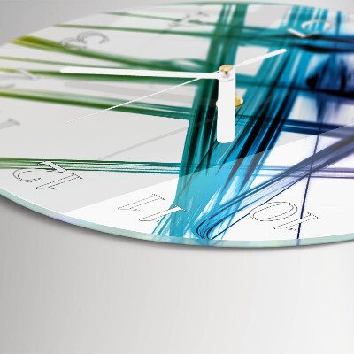 Horloge ronde Abstraction