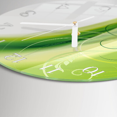 Horloge ronde Motif floral
