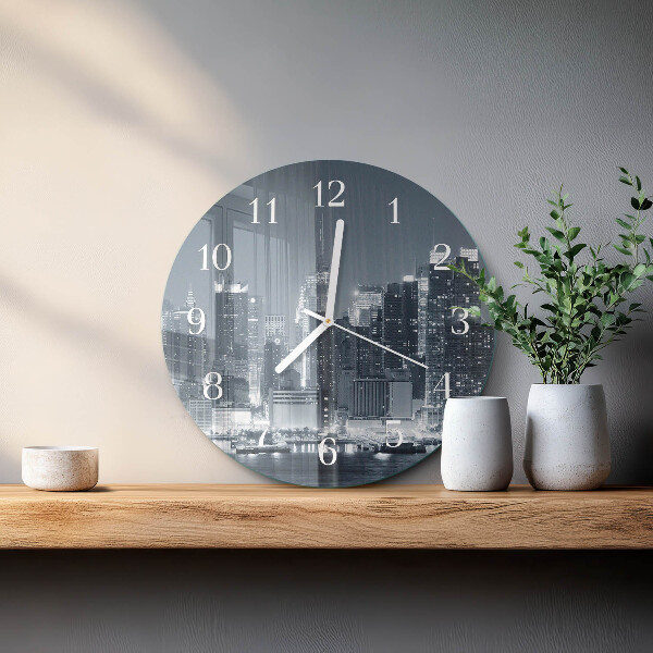 Horloge ronde Horizon