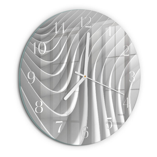 Horloge ronde Abstraction
