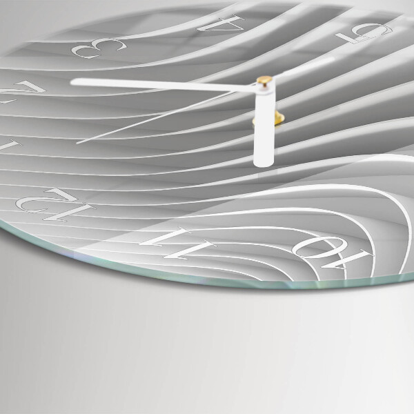 Horloge ronde Abstraction