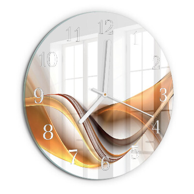 Horloge ronde Abstraction