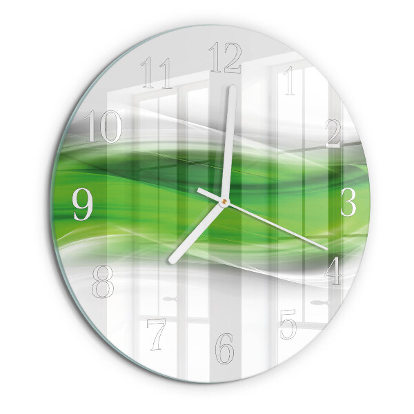 Horloge ronde Abstraction
