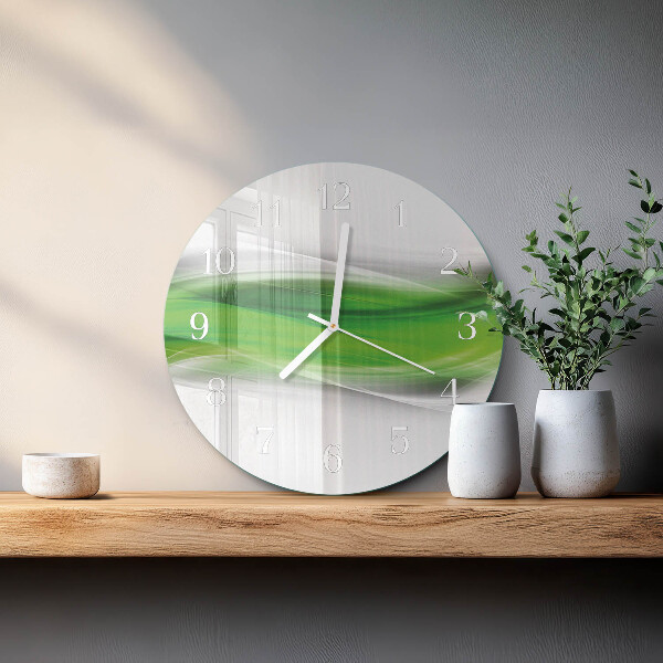 Horloge ronde Abstraction
