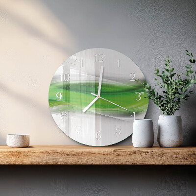Horloge ronde Abstraction