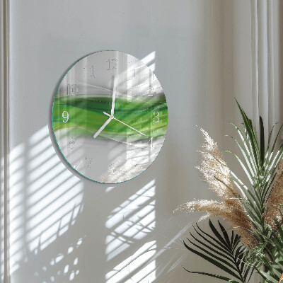 Horloge ronde Abstraction