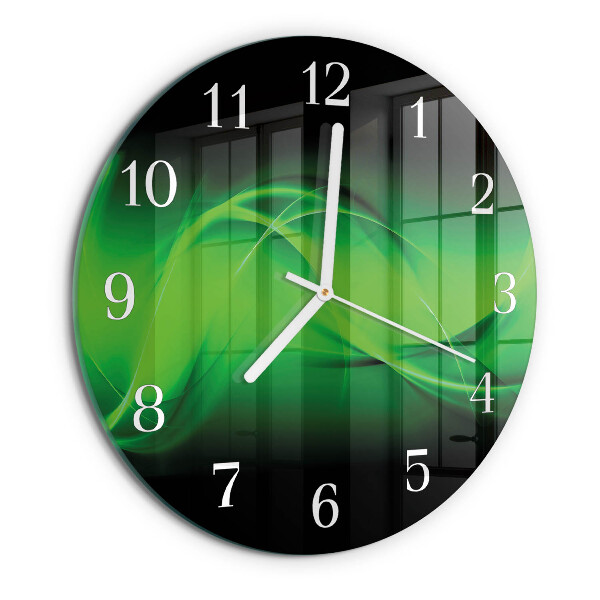 Horloge ronde Abstraction