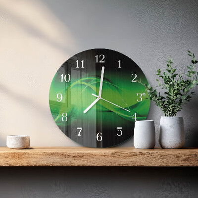 Horloge ronde Abstraction