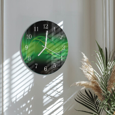 Horloge ronde Abstraction