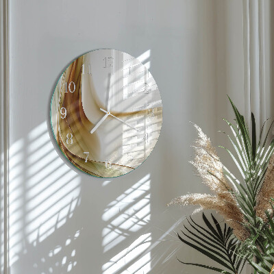 Horloge ronde Abstraction