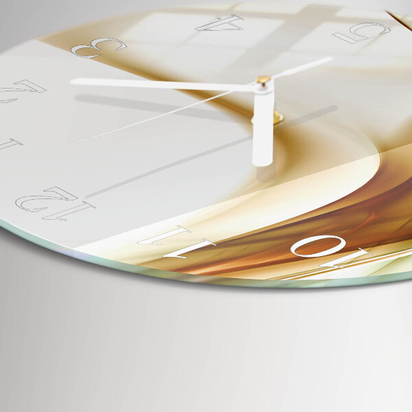 Horloge ronde Abstraction