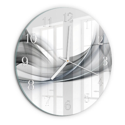 Horloge ronde Abstraction