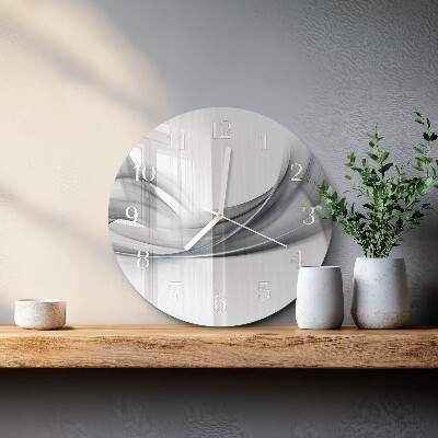 Horloge ronde Abstraction