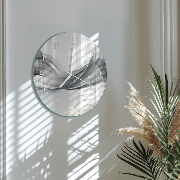 Horloge ronde Abstraction