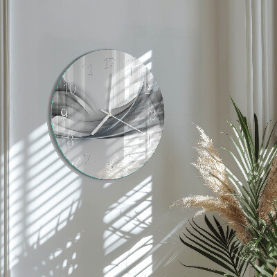 Horloge ronde Abstraction