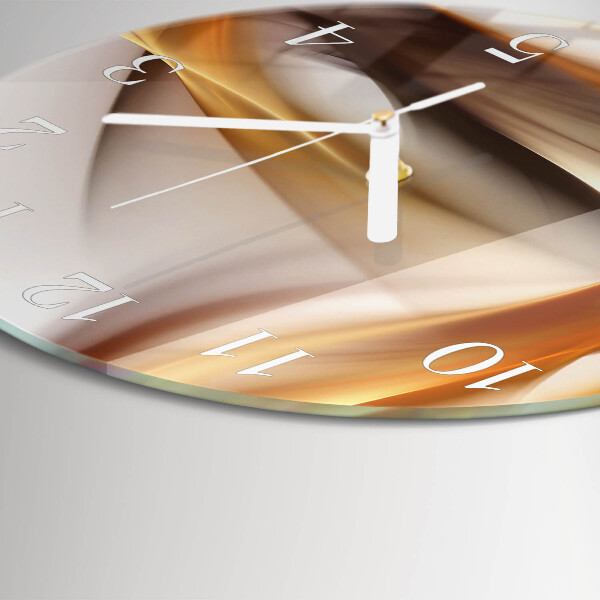 Horloge ronde Abstraction