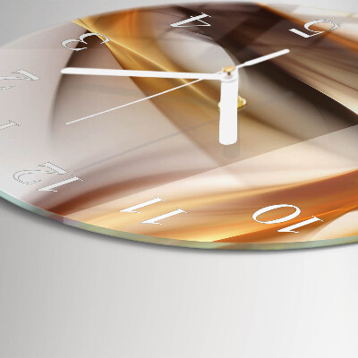 Horloge ronde Abstraction