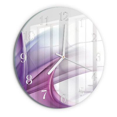 Horloge ronde Abstraction