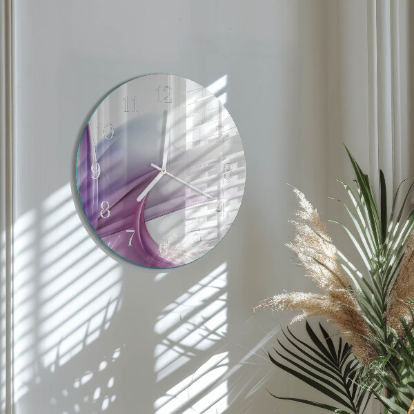Horloge ronde Abstraction