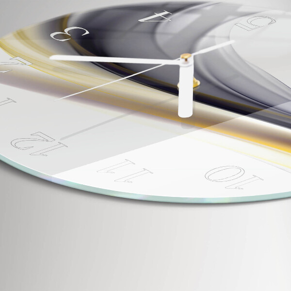 Horloge ronde Abstraction