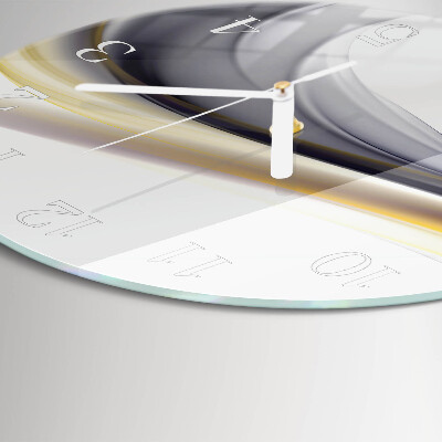 Horloge ronde Abstraction