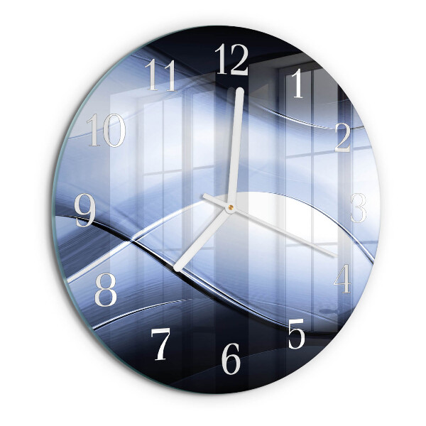 Horloge ronde Abstraction
