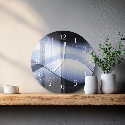 Horloge ronde Abstraction