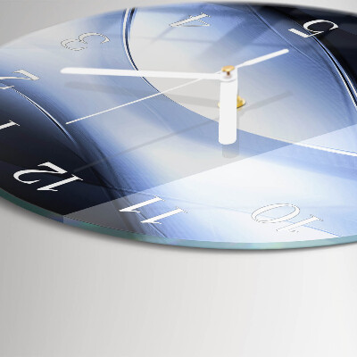 Horloge ronde Abstraction