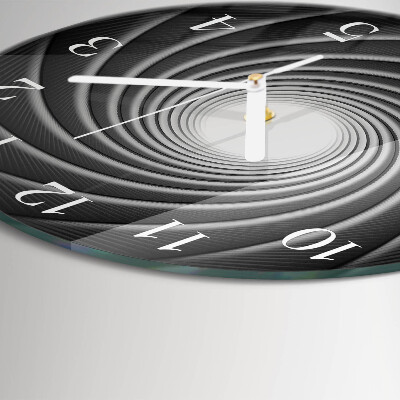 Horloge ronde Vortex