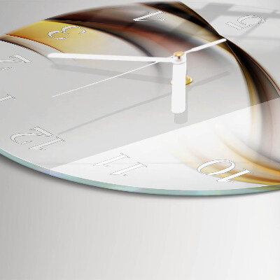 Horloge ronde Abstraction