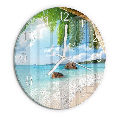 Horloge ronde Île