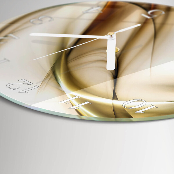 Horloge ronde Abstraction