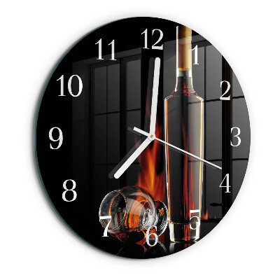 Horloge ronde Alcool